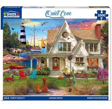 White Mountain White Mountain Quiet Cove Puzzle 1000pcs