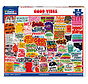 White Mountain Good Vibes Puzzle 500pcs