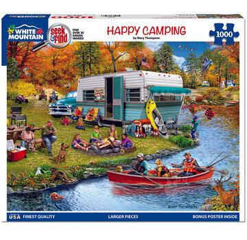 White Mountain White Mountain Happy Camping 1000pcs