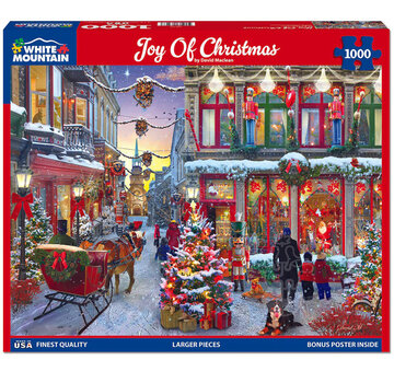 White Mountain White Mountain Joy Of Christmas Puzzle 1000pcs