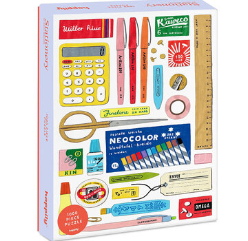 Happily Happily Stationery Puzzle 1000pcs