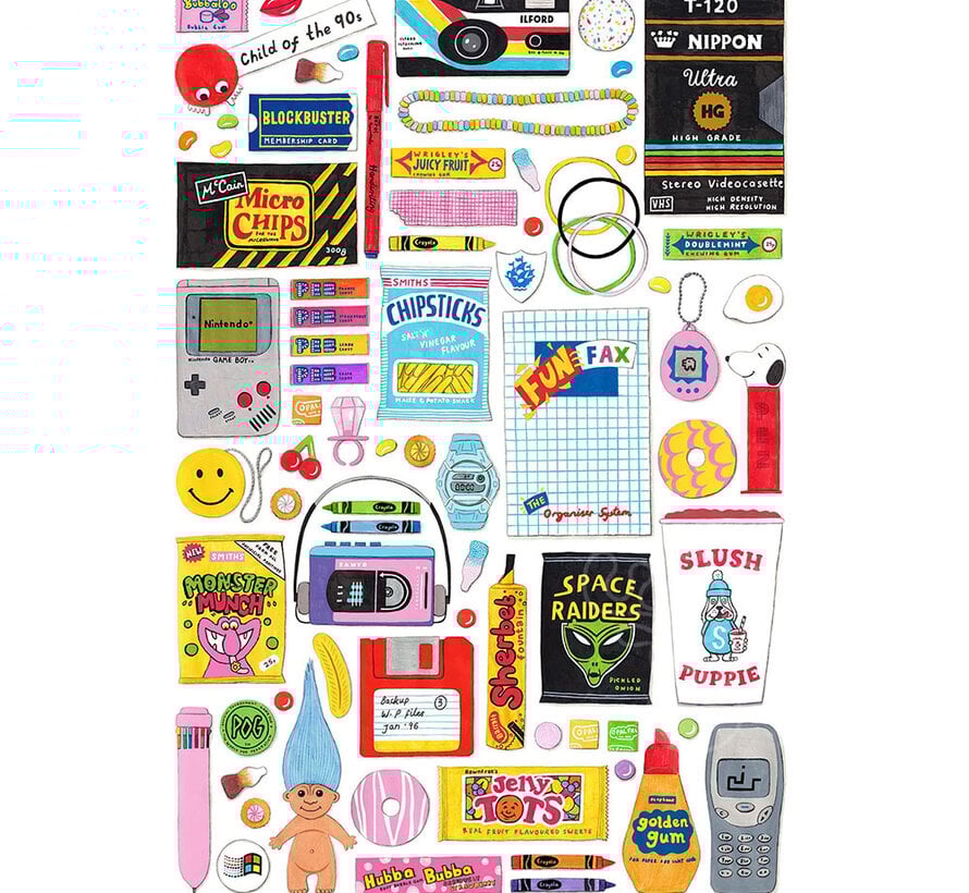 Happily In the 90's Puzzle 1000pcs