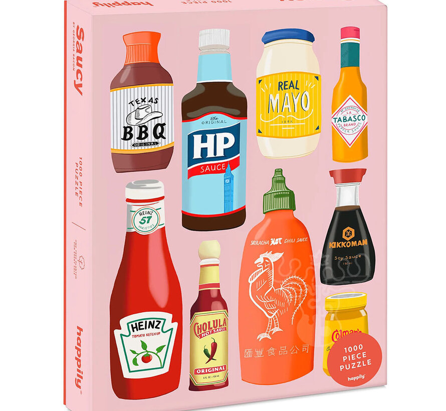 Happily Saucy Puzzle 1000pcs