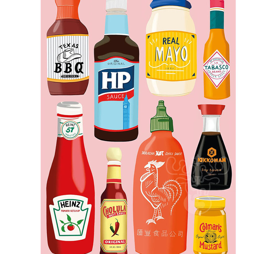 Happily Saucy Puzzle 1000pcs