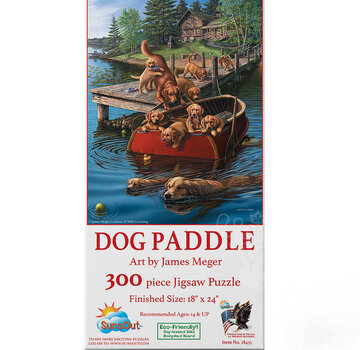 SunsOut SunsOut Dog Paddle Puzzle 300pcs