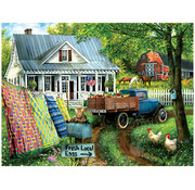 SunsOut FINAL SALE SunsOut Countryside Living Puzzle 1000pcs