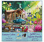 FINAL SALE SunsOut Fantasy Cabin Puzzle 500pcs