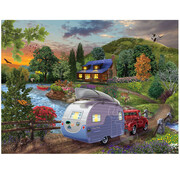 SunsOut FINAL SALE SunsOut Campers Coming Home Puzzle 1000pcs