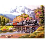 SunsOut FINAL SALE SunsOut Grand Canyon Express Puzzle 1000pcs