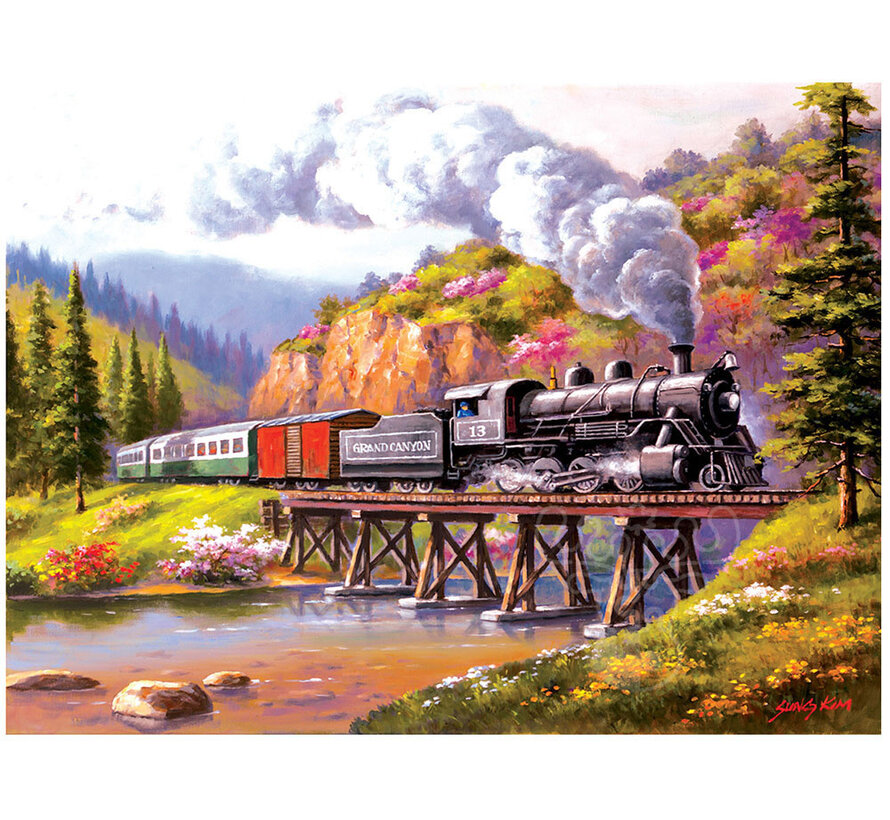 FINAL SALE SunsOut Grand Canyon Express Puzzle 1000pcs