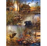 SunsOut SunsOut Forest Collage Puzzle 1000pcs