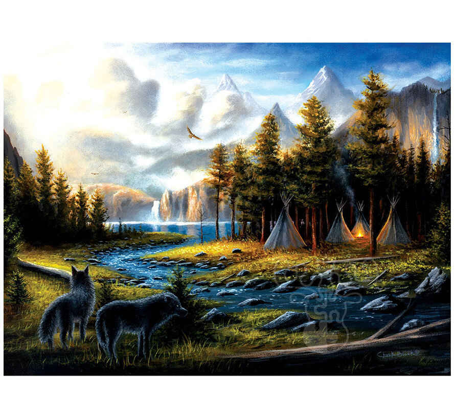 FINAL SALE SunsOut Living Wild Puzzle 1000pcs