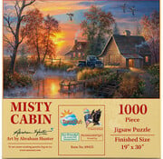 SunsOut FINAL SALE SunsOut Misty Cabin Puzzle 1000pcs