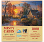 FINAL SALE SunsOut Misty Cabin Puzzle 1000pcs
