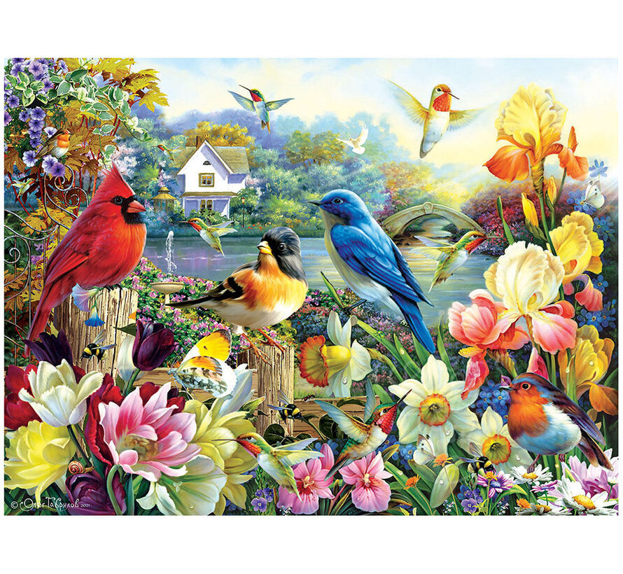 SunsOut Golden Irises Puzzle 1000pcs