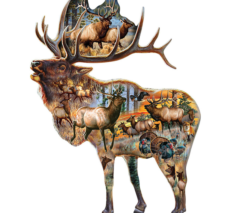 SunsOut Bugle Call Shaped Puzzle 800pcs