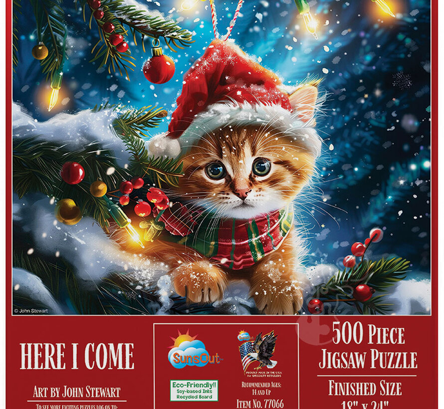 FINAL SALE SunsOut Here I Come Puzzle 500pcs