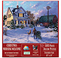 FINAL SALE SunsOut Christmas Morning Welcome Puzzle 500pcs