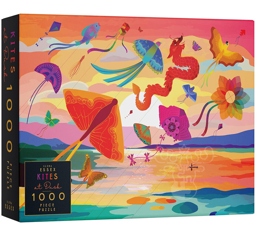 Elena Essex Kites at dusk Puzzle 1000pcs