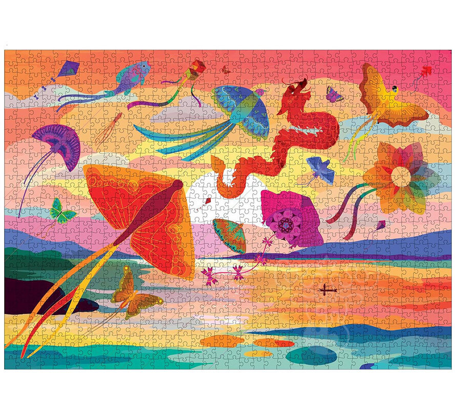 Elena Essex Kites at dusk Puzzle 1000pcs