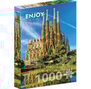 ENJOY Puzzle Enjoy Sagrada Familia Basilica, Barcelona Puzzle 1000pcs