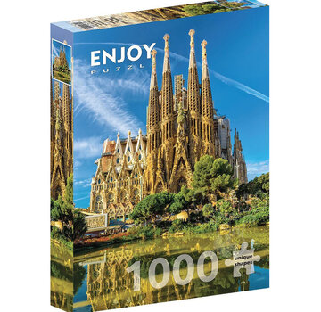 ENJOY Puzzle Enjoy Sagrada Familia Basilica, Barcelona Puzzle 1000pcs