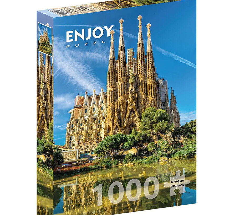 Enjoy Sagrada Familia Basilica, Barcelona Puzzle 1000pcs