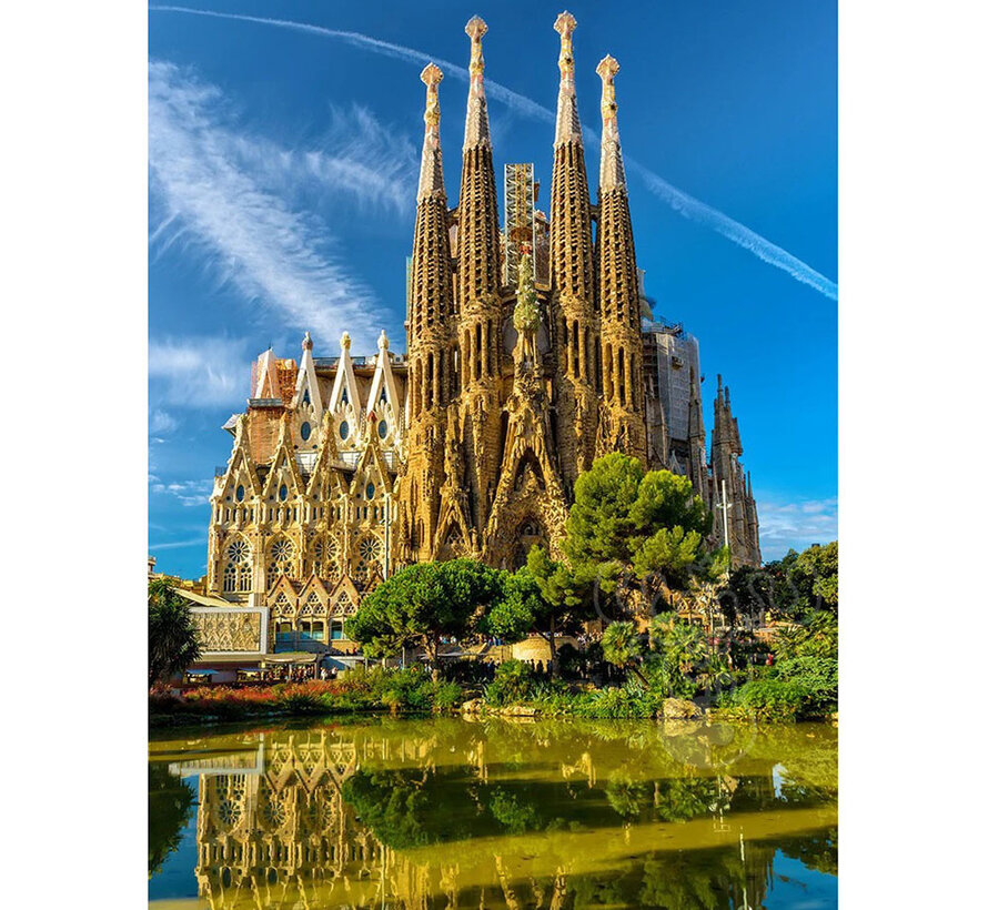 Enjoy Sagrada Familia Basilica, Barcelona Puzzle 1000pcs