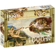 ENJOY Puzzle Enjoy Michelangelo  Buonarroti: The Creation of Adam Puzzle 1000pcs