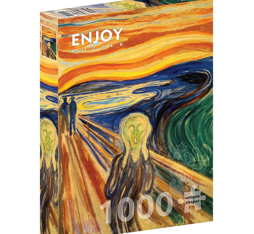 Enjoy Edvard  Munch: The Scream Puzzle 1000pcs
