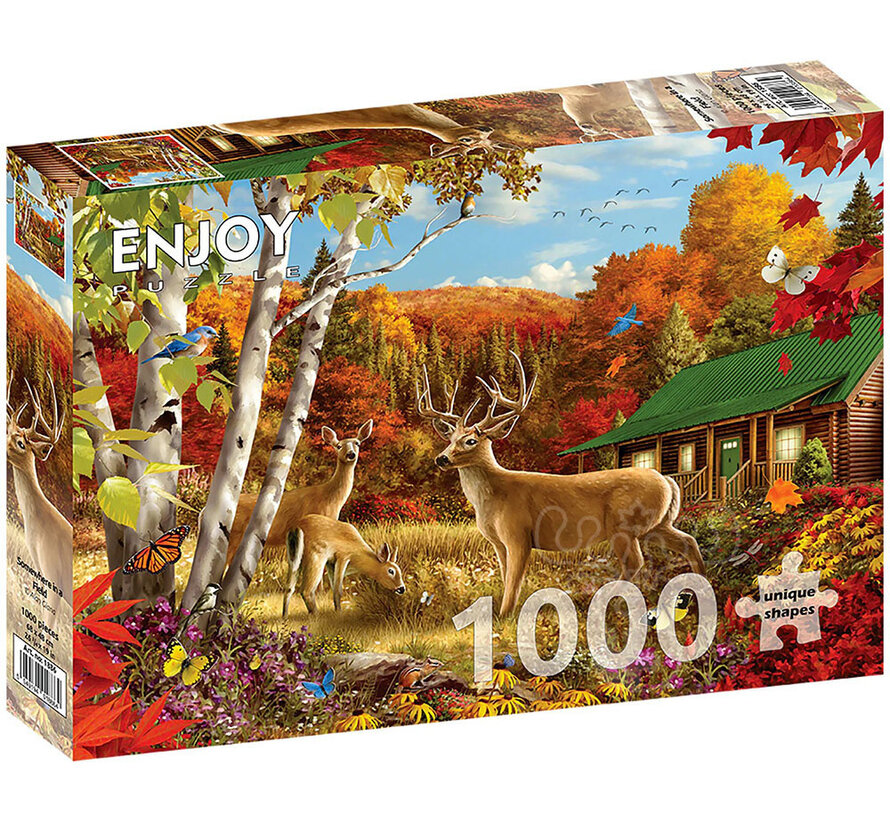 Enjoy Somewhere  in a Field Puzzle 1000pcs