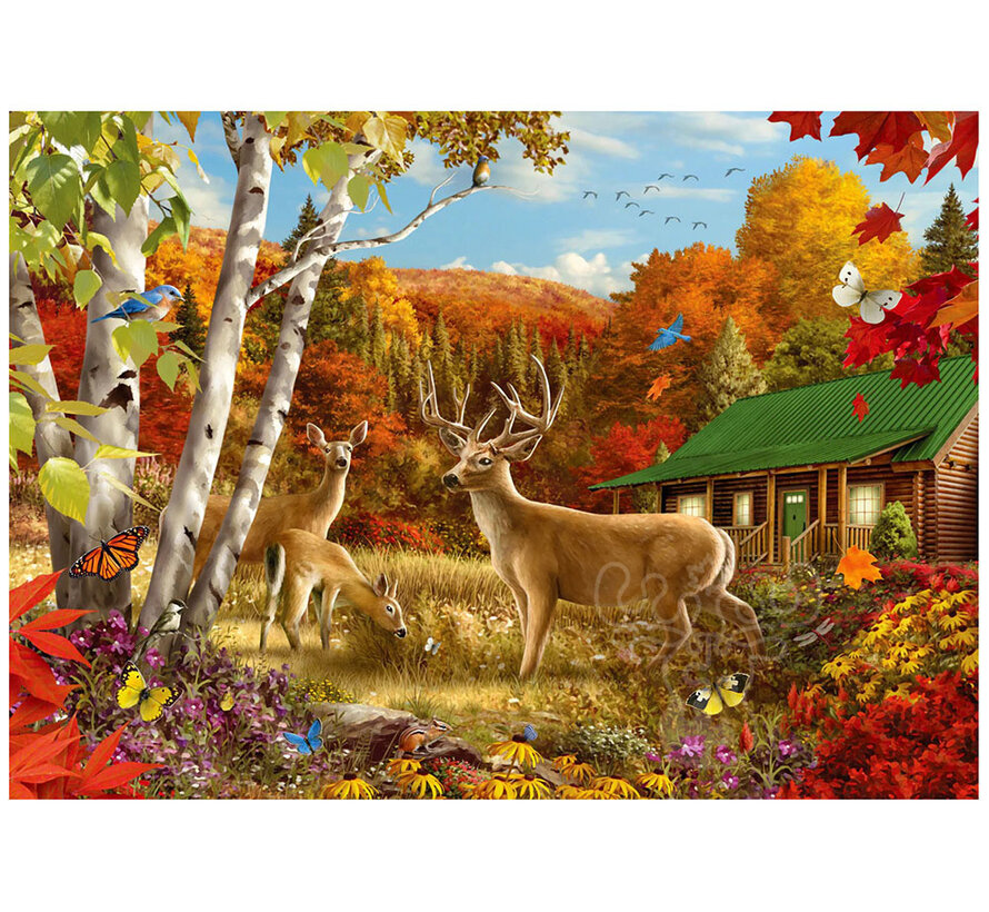 Enjoy Somewhere  in a Field Puzzle 1000pcs