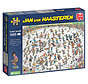 Jumbo Jan van Haasteren - Riding the Skate Bowl Puzzle 1000pcs - ORIGINAL BOX SIZE