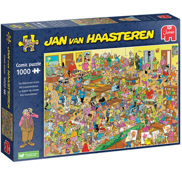 Jumbo Jumbo Jan van Haasteren - The Retirement Home Puzzle 1000pcs - ORIGINAL BOX SIZE