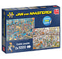 Jumbo Jan van Haasteren - DIY Shop Puzzle 2 x 1000pcs - ORIGINAL BOX SIZE