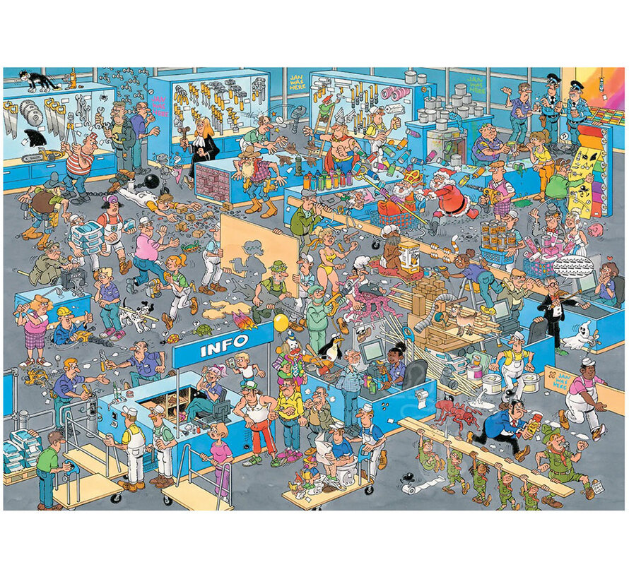 Jumbo Jan van Haasteren - DIY Shop Puzzle 2 x 1000pcs - ORIGINAL BOX SIZE