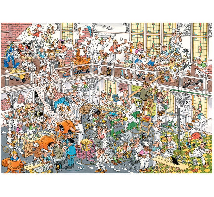 Jumbo Jan van Haasteren - DIY Shop Puzzle 2 x 1000pcs - ORIGINAL BOX SIZE