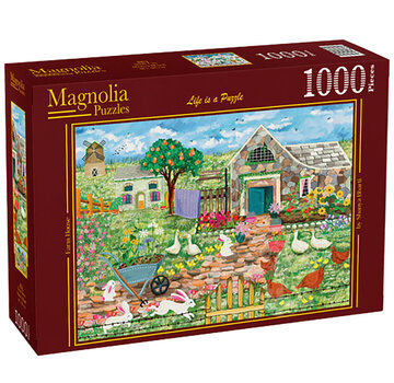 Magnolia Puzzles Magnolia Farm House Puzzle 1000pcs