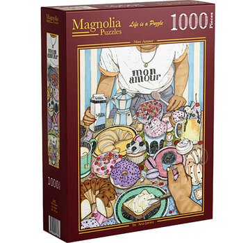 Magnolia Puzzles Magnolia Mon Amour Puzzle 1000pcs