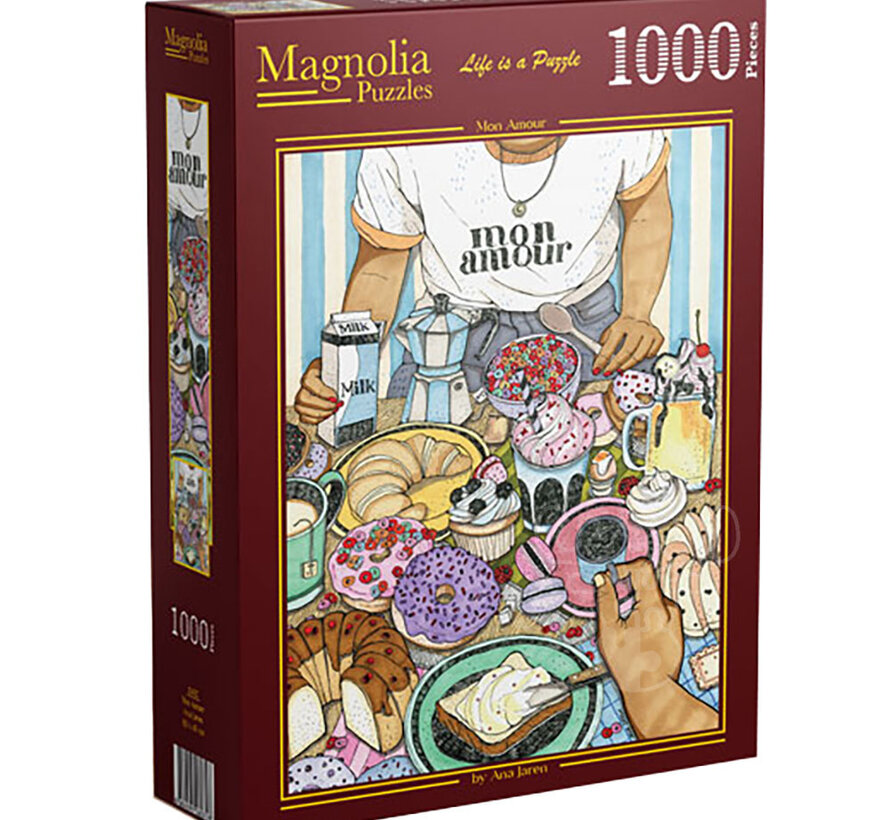 Magnolia Mon Amour Puzzle 1000pcs