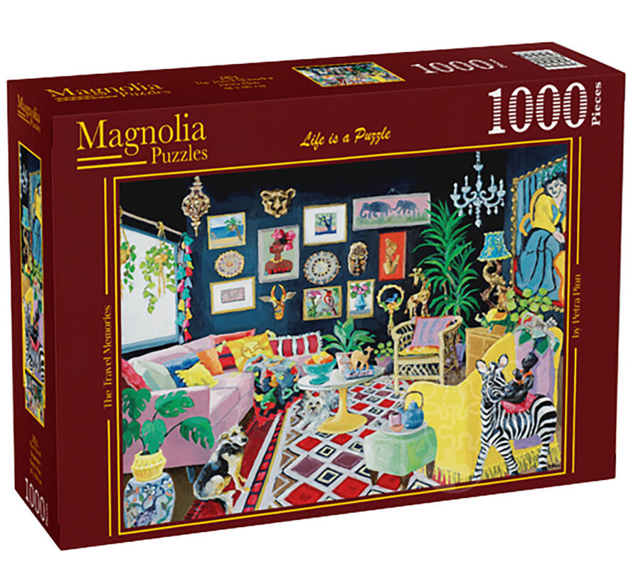 Magnolia The Travel Memories Puzzle 1000pcs