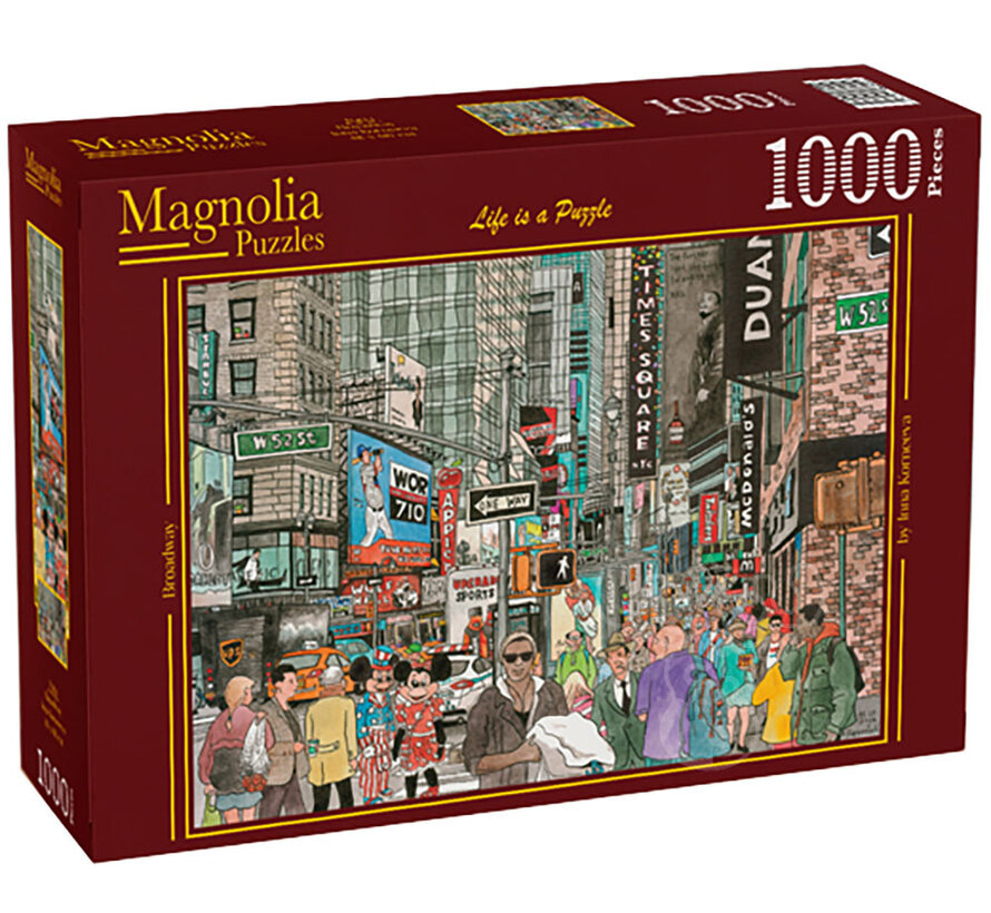 Magnolia Broadway Puzzle 1000pcs