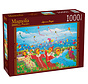 FINAL SALE Magnolia Scarecrow Carnival Puzzle 1000pcs