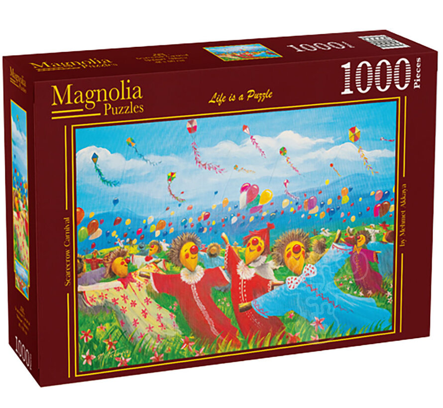FINAL SALE Magnolia Scarecrow Carnival Puzzle 1000pcs