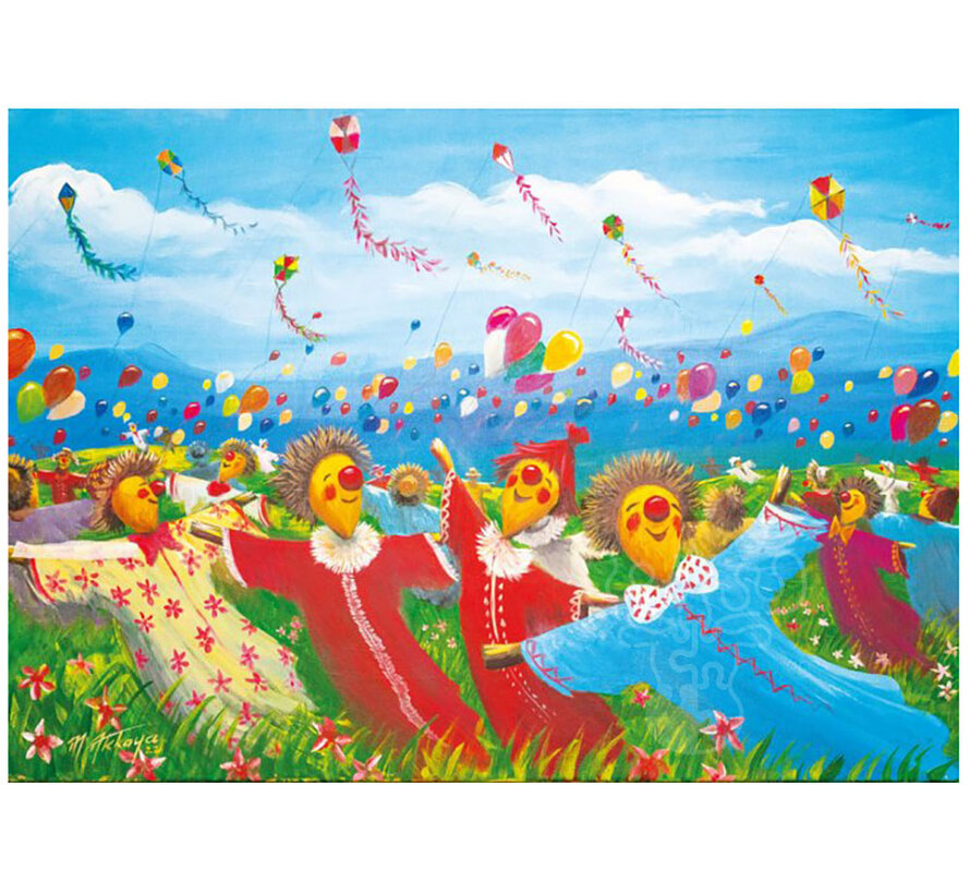 FINAL SALE Magnolia Scarecrow Carnival Puzzle 1000pcs
