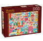 Magnolia Colorful Houses Puzzle 1000pcs