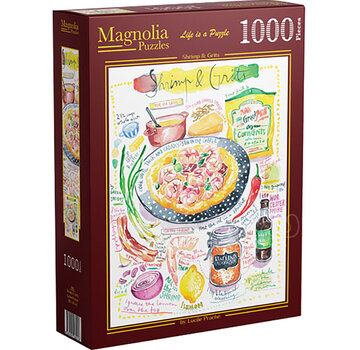 Magnolia Puzzles Magnolia Shrimp & Grits Puzzle 1000pcs