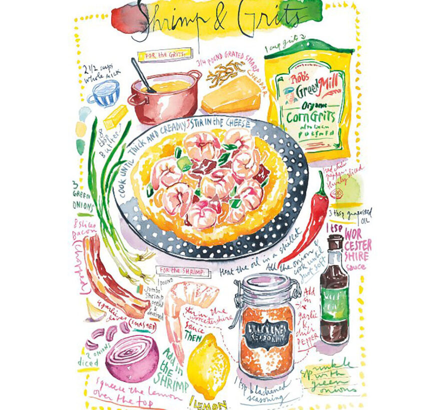 Magnolia Shrimp & Grits Puzzle 1000pcs