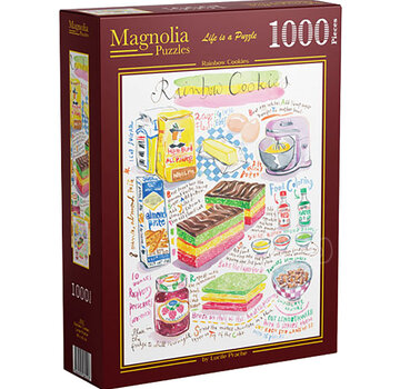 Magnolia Puzzles Magnolia Rainbow Cookies Puzzle 1000pcs