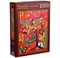 Magnolia Pandas Puzzle 1000pcs
